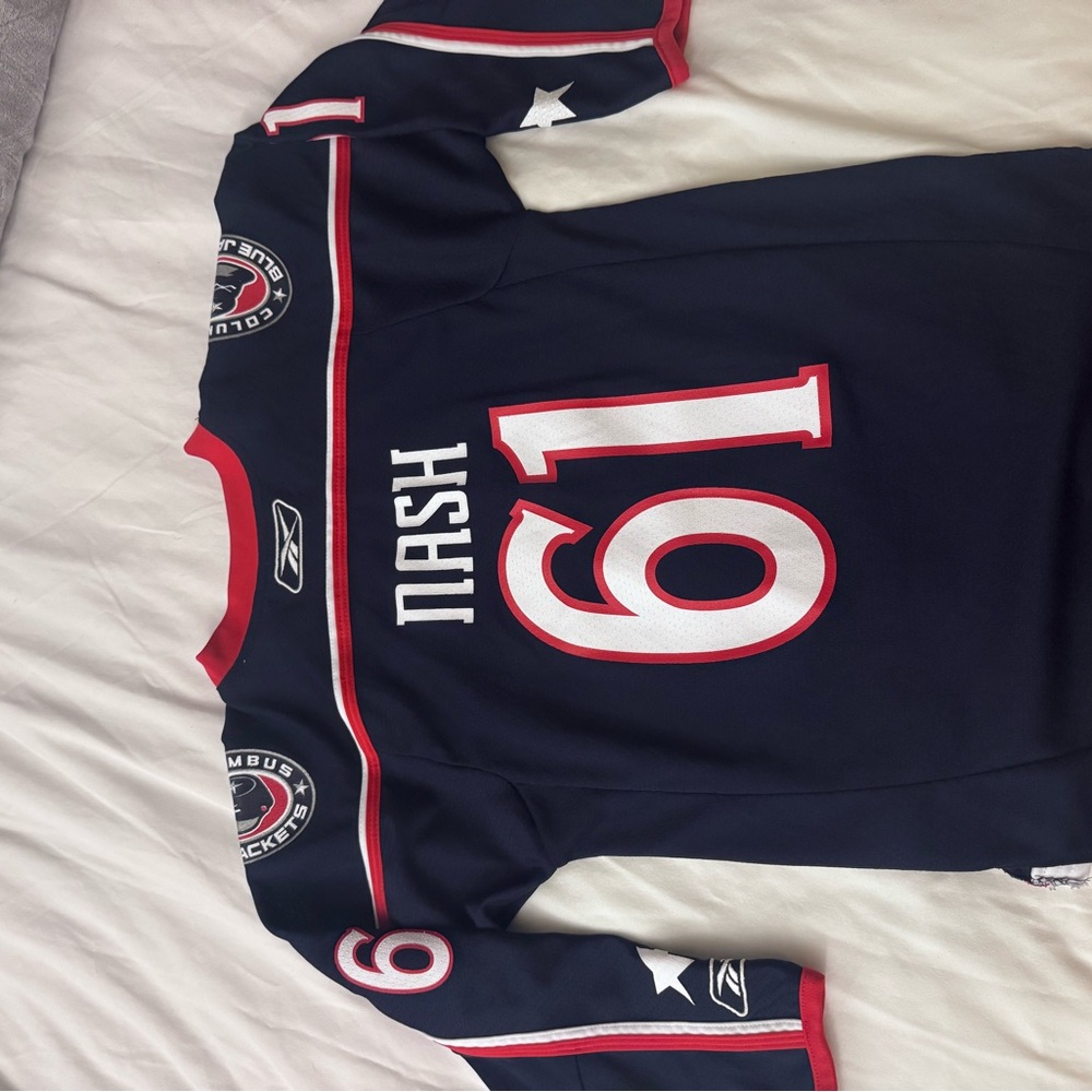 Reebok Columbus Blue Jackets NHL Jersey NASH 61